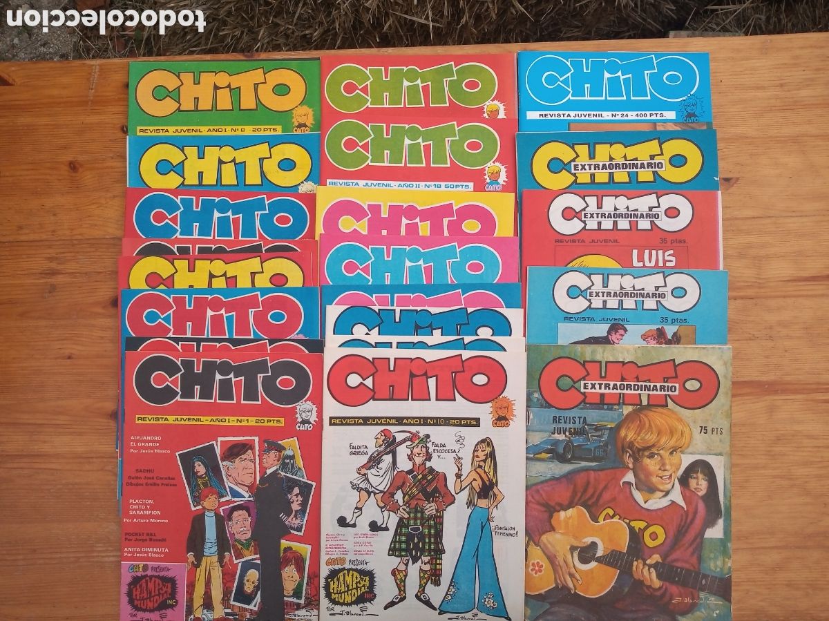 C&oacute;mics: CHITO. 25 TOMOS. Ed. Juan Mart&iacute;nez Pav&oacute;n 1974 - Foto 1