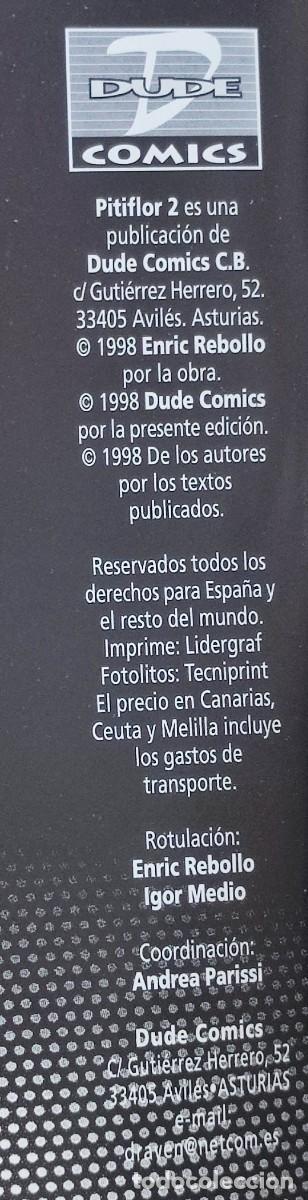 C&oacute;mics: PITIFLOR N&ordm;2 - DUDE COMICS 1998. - Foto 6