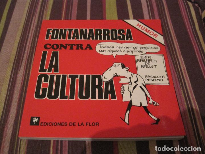 C&oacute;mics: COMIC FONTANARROSA CONTRA LA CULTURA EDICIONES DE LA FLOR - Foto 1