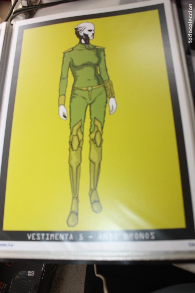 C&oacute;mics: FERNADO SEAGE LAMINA NUMERADA VESTIMENTA 5-ANDO BRONOS