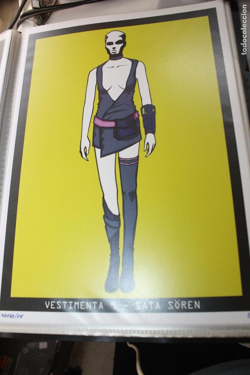 C&oacute;mics: FERNADO SEAGE LAMINA NUMERADA VESTIMENTA9- SATA S&Ouml;REN