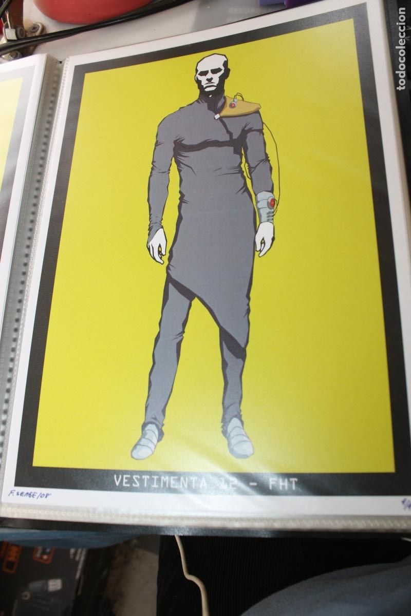 C&oacute;mics: FERNADO SEAGE LAMINA NUMERADA VESTIMENTA 12-FHT