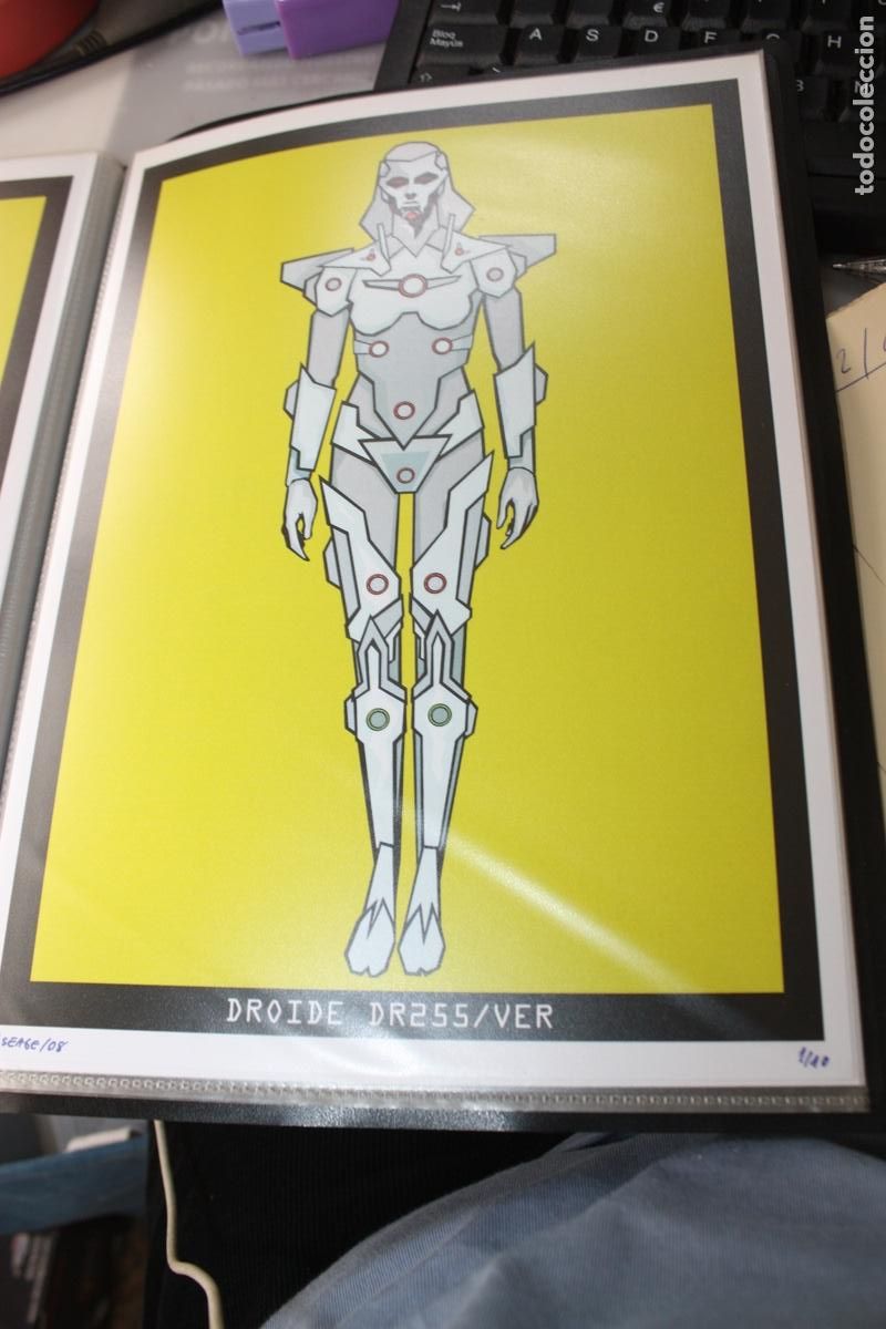 C&oacute;mics: FERNADO SEAGE LAMINA NUMERADA DROIDE DR255/VER