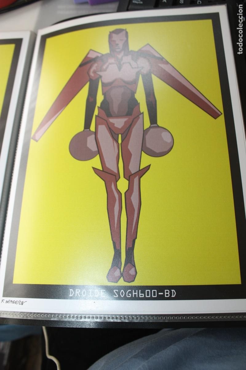 C&oacute;mics: FERNADO SEAGE LAMINA NUMERADA DROIDE SOGH600-BD