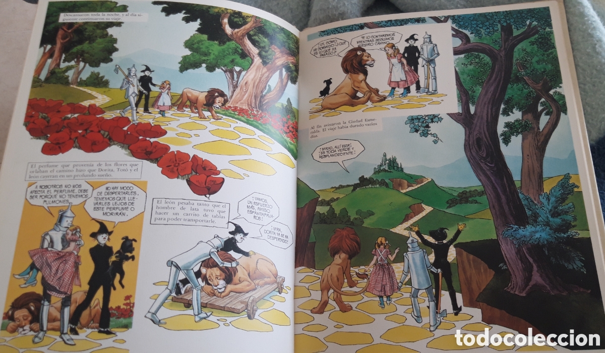 C&oacute;mics: El Mago de Oz. Ediciones Junior. 1982. - Foto 2