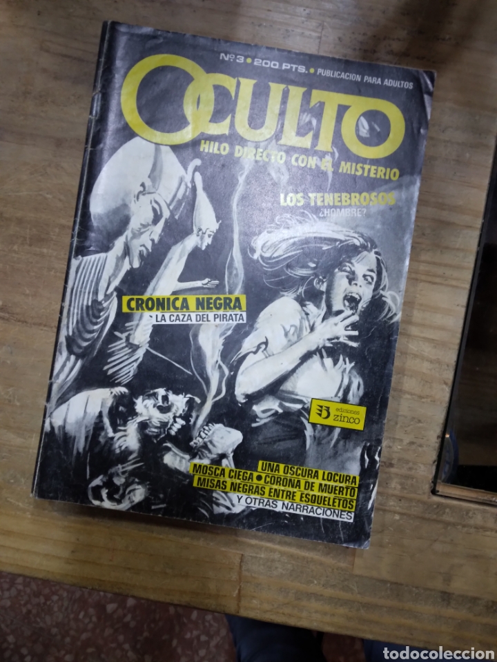 C&oacute;mics: Oculto, numero 3, Ediciones Zinco - Foto 1