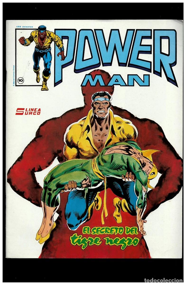 C&oacute;mics: Power man 10, L&iacute;nea Surco en perfecto estado - Foto 1