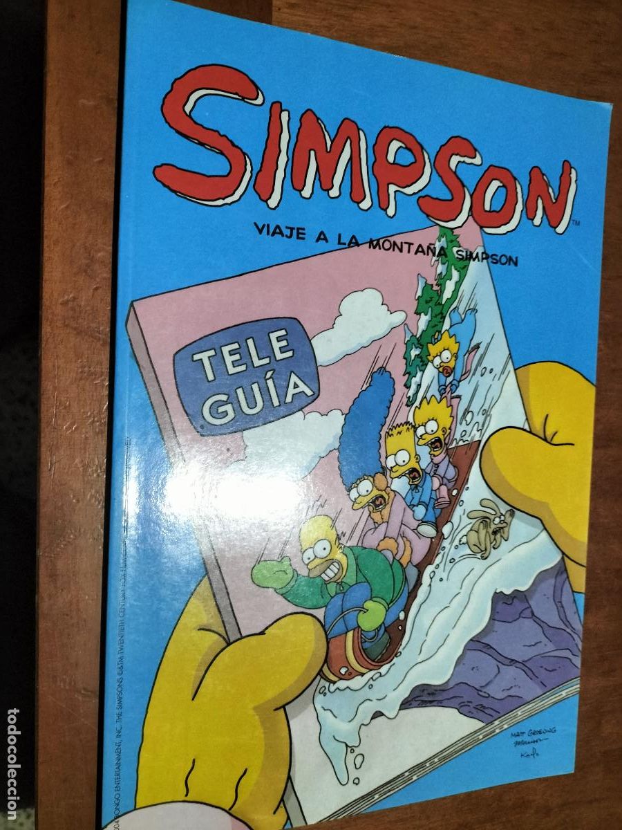 C&oacute;mics: VIAJE A LA MONTA&Ntilde;A SIMPSON. SIMPSON. R&Uacute;STICA. BUEN ESTADO. 2004. - Foto 1
