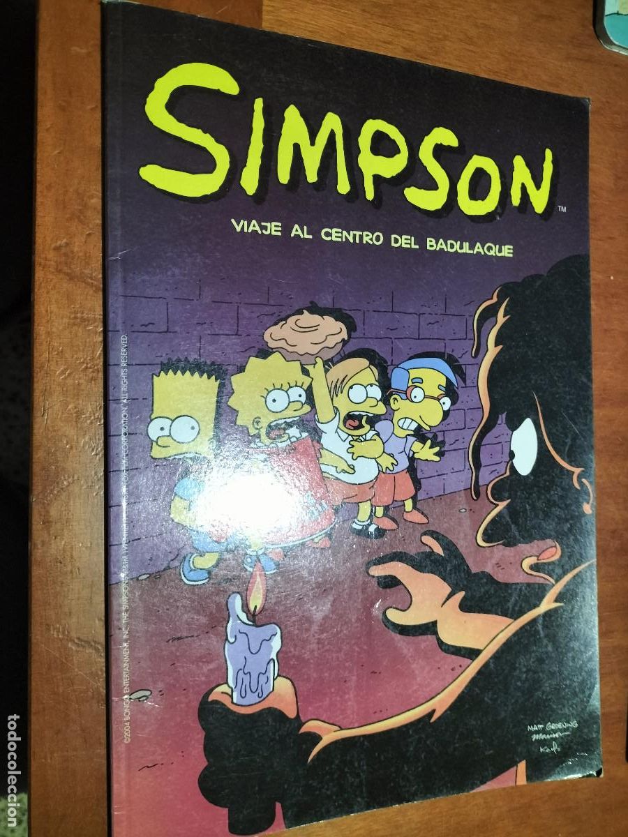 C&oacute;mics: VIAJE AL CENTRO DEL BADULAQUE. SIMPSON. R&Uacute;STICA. BUEN ESTADO. 2004. E10 3 - Foto 1
