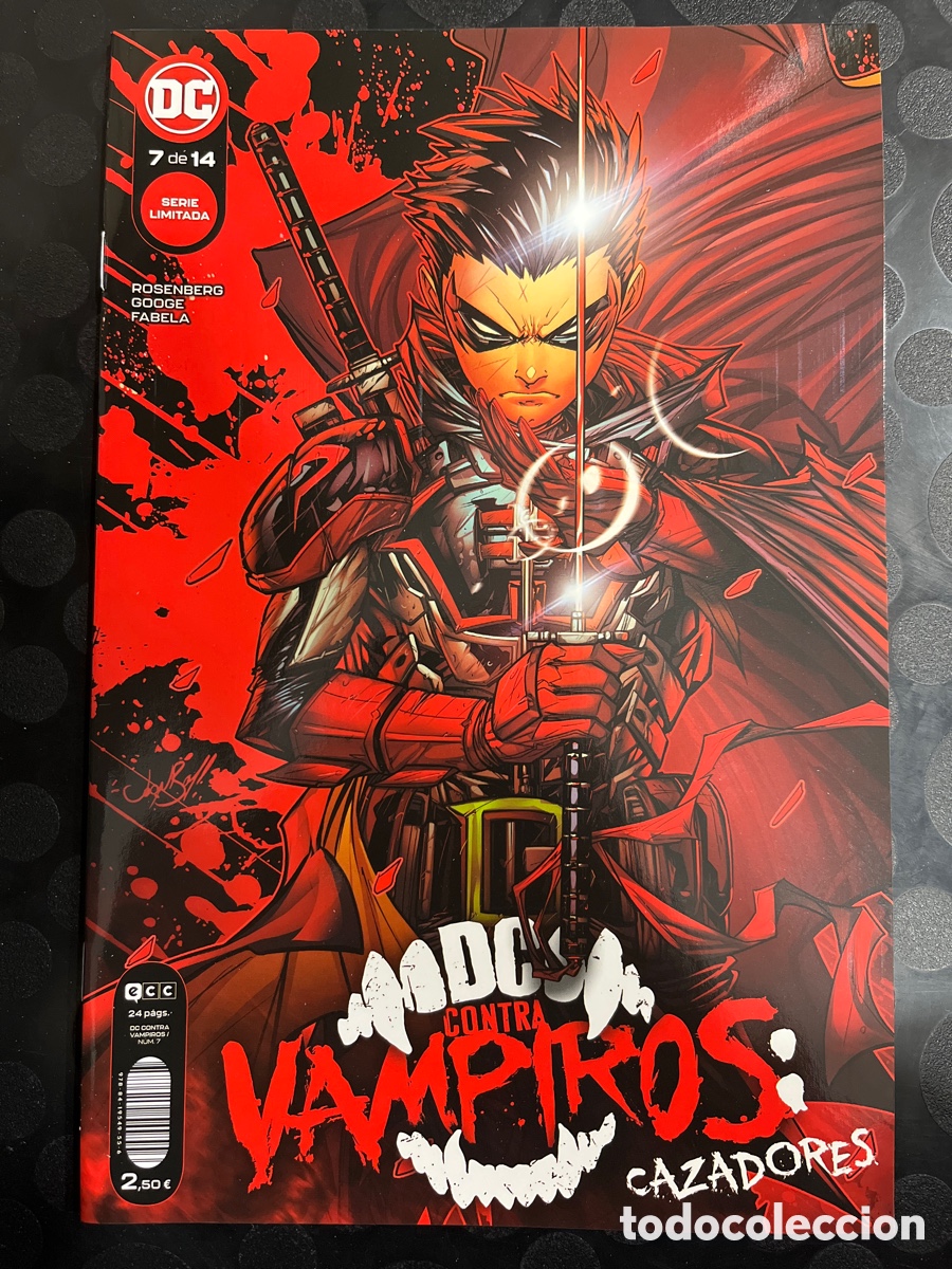C&oacute;mics: DC CONTRA LOS VAMPIROS N.7 CAZADORES DC ECC ( 2022/2023 )