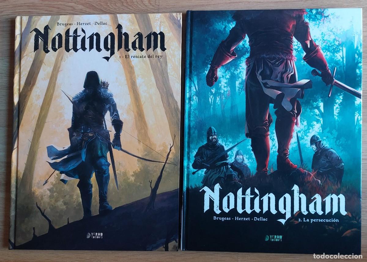 C&oacute;mics: NOTTINGHAM : COMPLETO 2 TOMOS- YERMO EDICIONES - CARTON&Eacute;- ROBIN HOOD- - Foto 1
