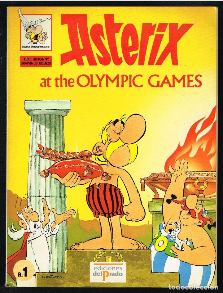 C&oacute;mics: ASTERIX AT THE OLYMPIC GAMES - EDICIONES PRADO - INGL&Eacute;S - Foto 1