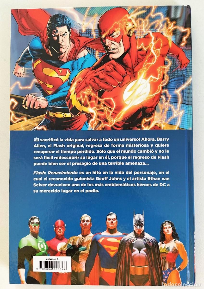 C&oacute;mics: FLASH: RENACIMIENTO (Geoff Johns, Ethan Van Sciver) COLECCI&Oacute;N UNIVERSO DC # 9 ~ ECC/LEVOIR (2016) - Foto 2