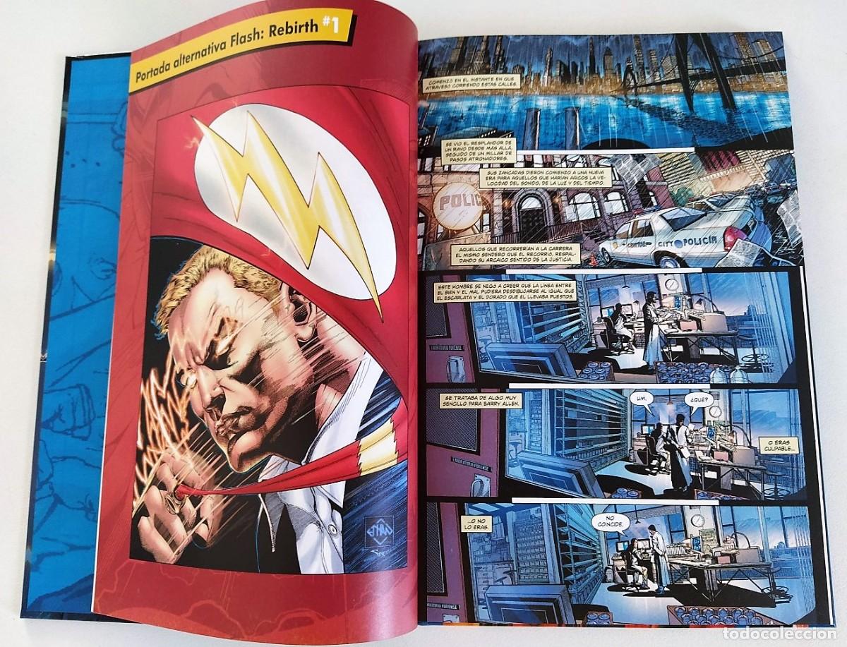 C&oacute;mics: FLASH: RENACIMIENTO (Geoff Johns, Ethan Van Sciver) COLECCI&Oacute;N UNIVERSO DC # 9 ~ ECC/LEVOIR (2016) - Foto 4