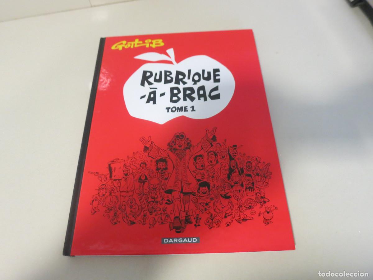 C&oacute;mics: RUBRIQUE A BRAC TOME 1 GOTLIB TAPA DURA - Foto 1