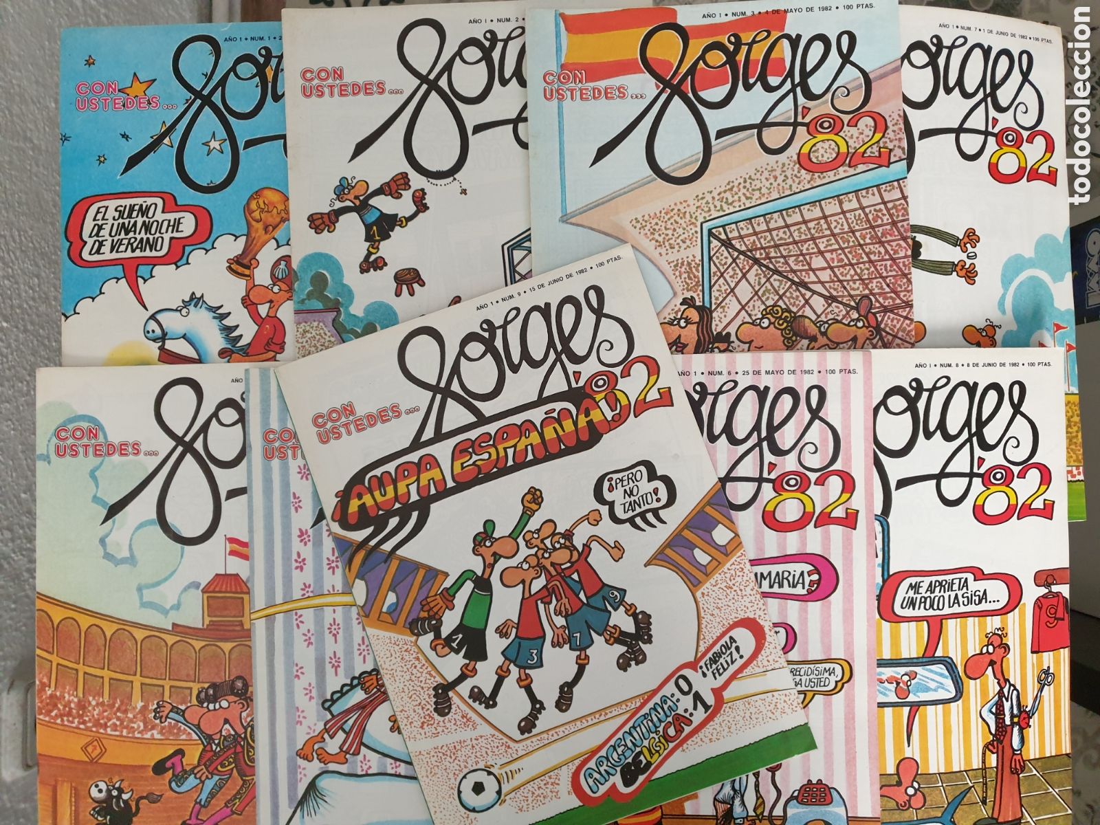 C&oacute;mics: CON USTEDES...FORGES 82. 9 PRIMEROS N&Uacute;MEROS - Foto 1