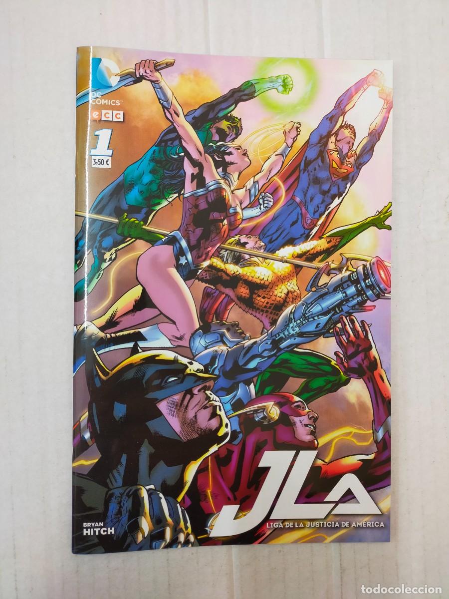C&oacute;mics: JLA: LIGA DE LA JUSTICIA DE AMERICA n&ordm; 1, de Bryan Hitch. ECC - Foto 1