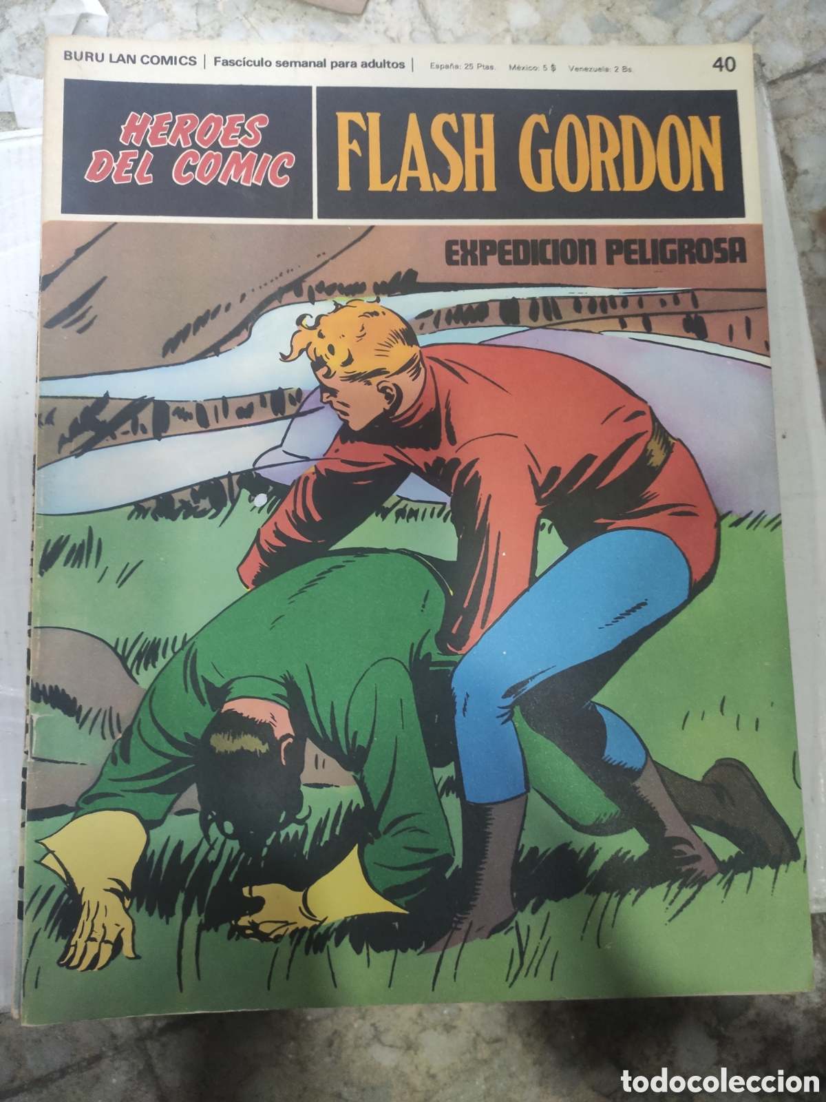 C&oacute;mics: FLASH GORDON N&ordm; 40 A&Ntilde;O 1972 EXPEDICION PELIGROSA - Foto 1