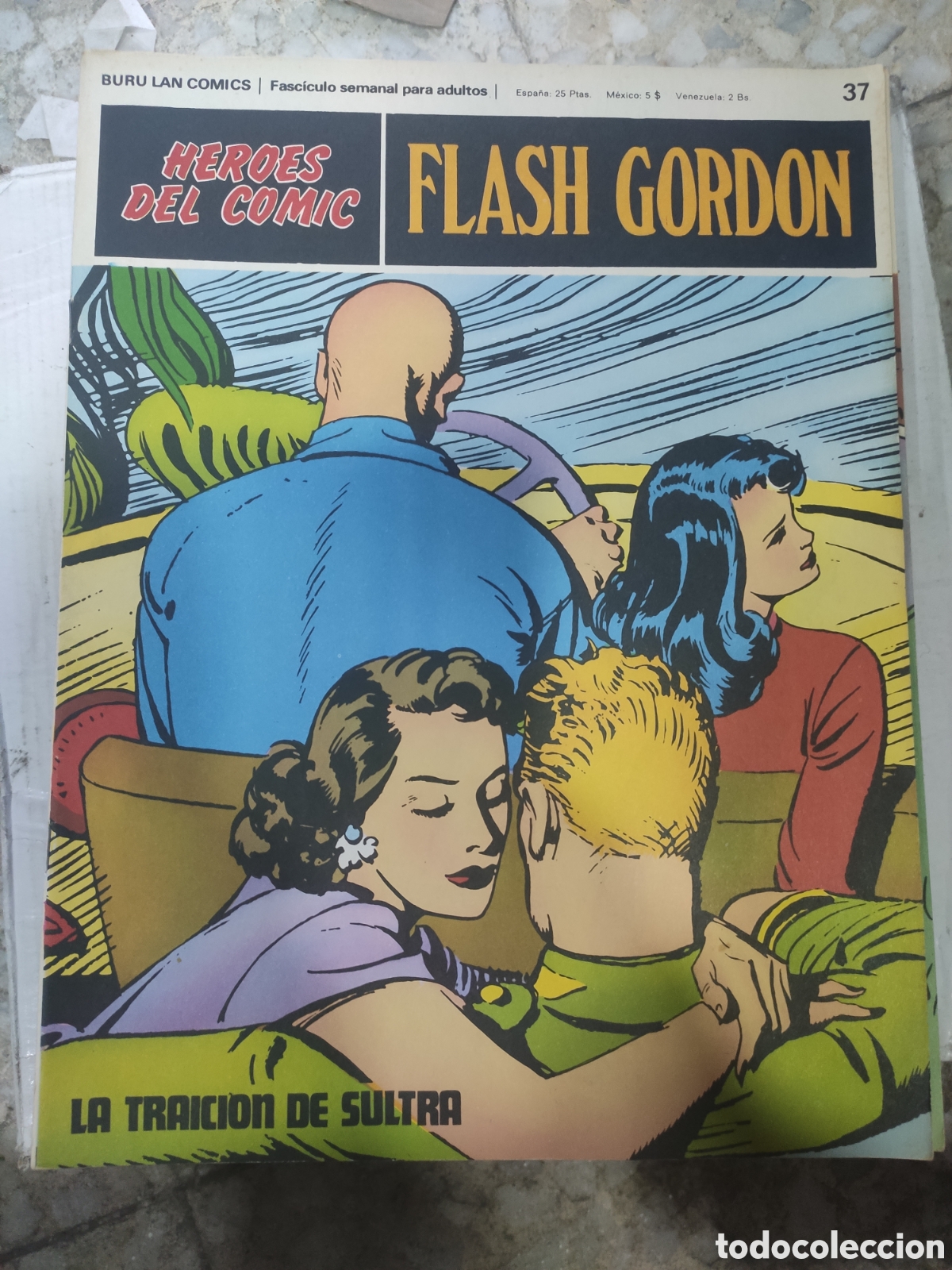C&oacute;mics: FLASH GORDON N&ordm; 37 A&Ntilde;O 1972 LA TRAICION DE SULTRA - Foto 1