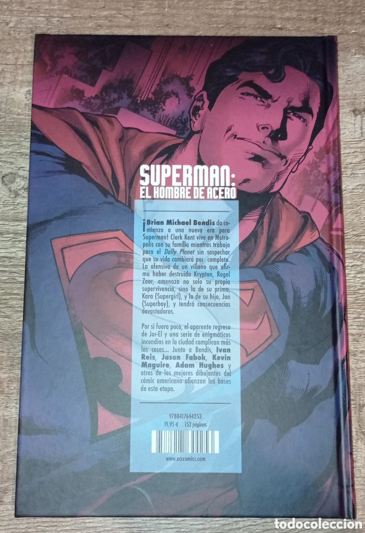 C&oacute;mics: El Hombre de Acero. Brian Michael Bendis. Tomo ECC - Foto 2