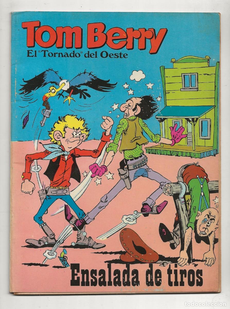 C&oacute;mics: TOM BERRY EL TORNADO DEL OESTE N&ordm; 2 - EDICIONES EUREDIT 1969 - Foto 1