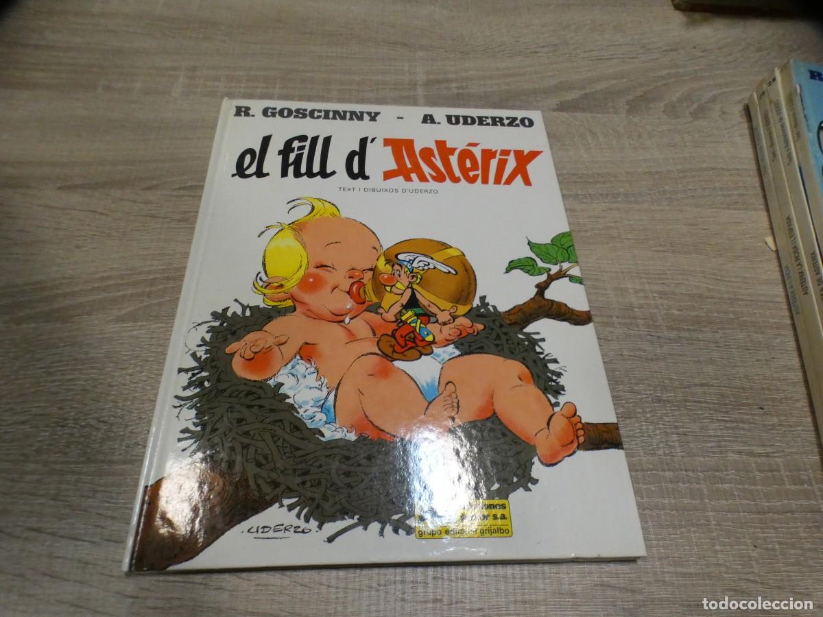 C&oacute;mics: ARKANSAS COMIC FRANCOBELGA ASTERIX JUNIOR CATALA EL FILL D ASTERIX - Foto 1