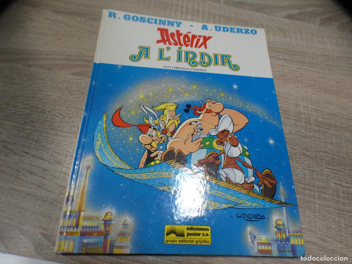 C&oacute;mics: ARKANSAS COMIC FRANCOBELGA ASTERIX A L INDIA JUNIOR CATALAN - Foto 1
