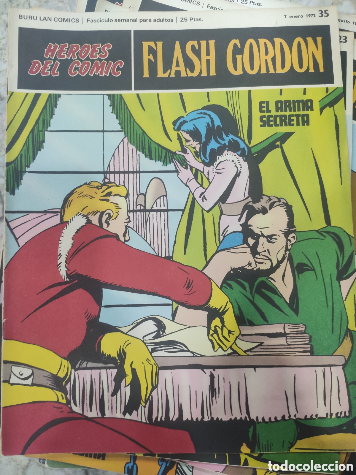 C&oacute;mics: FLASH GORDON N&ordm; 35 A&Ntilde;O 1971 EL ARMA SECRETA - Foto 1