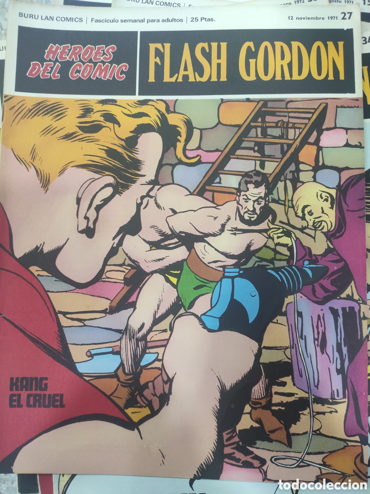 C&oacute;mics: FLASH GORDON N&ordm; 27 A&Ntilde;O 1971 KANG EL CRUEL - Foto 1