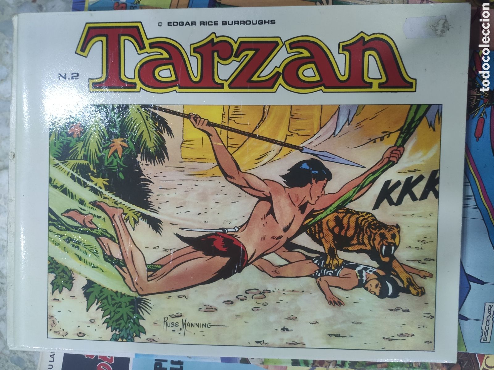 C&oacute;mics: TARZAN N&ordm; 2 RUSS MANNING EDICIONES B.O. EDGAR RICE BURROUGHS - Foto 1