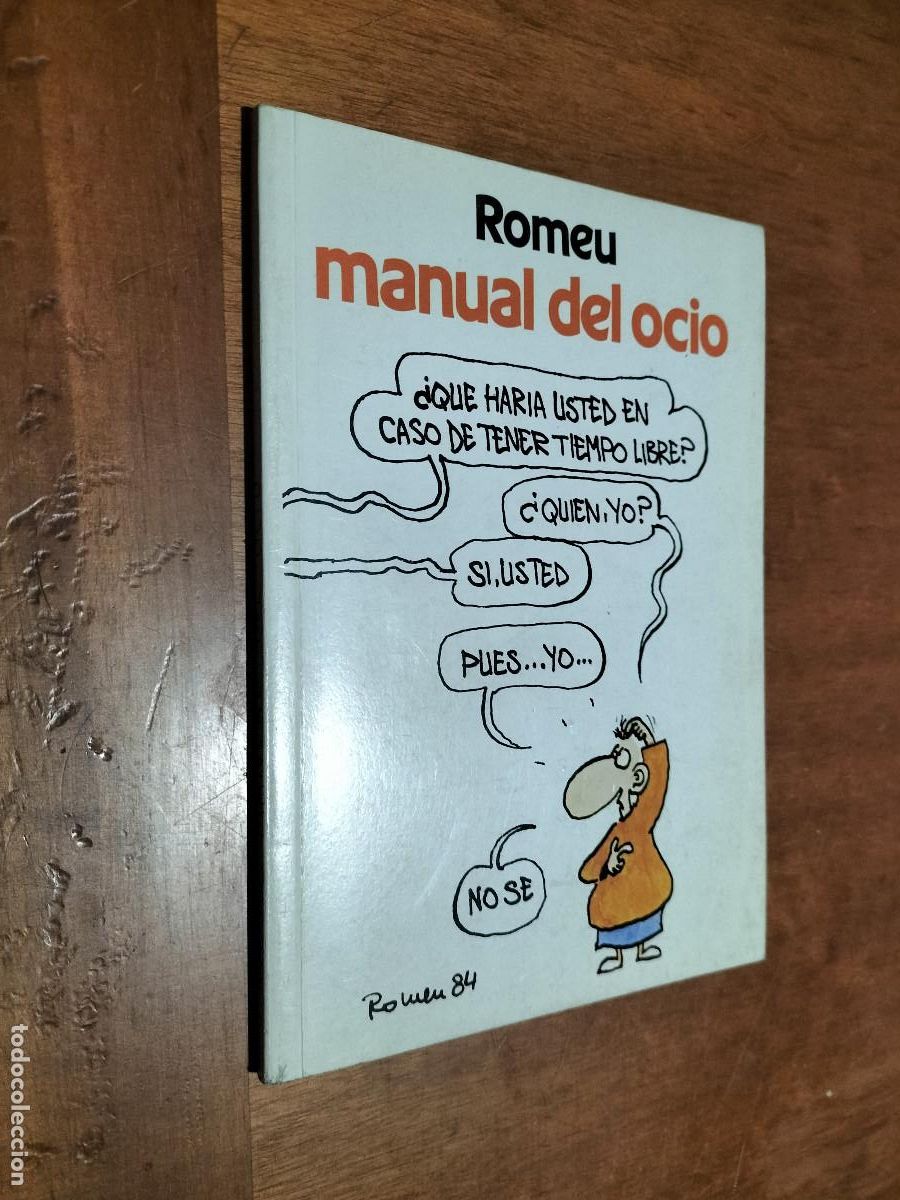 C&oacute;mics: MANUAL DEL OCIO. ROMEU. R&Uacute;STICA. BUEN ESTADO - Foto 1