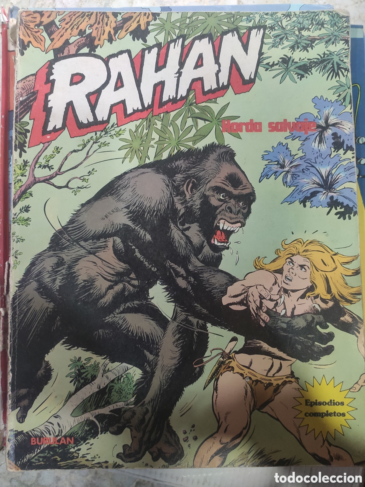C&oacute;mics: RAHAN. HORDA SALVAJE. BURULAN 1974 - Foto 1