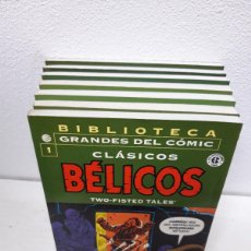 Cómics: CLÁSICOS BÉLICOS. BIBLIOTECA GRANDES DEL COMIC. COMPLETA. PLANETA.. Lote 387310299