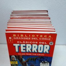 Cómics: CLÁSICOS DEL TERROR. BIBLIOTECA GRANDES DEL COMIC. COMPLETA. PLANETA.. Lote 387311159