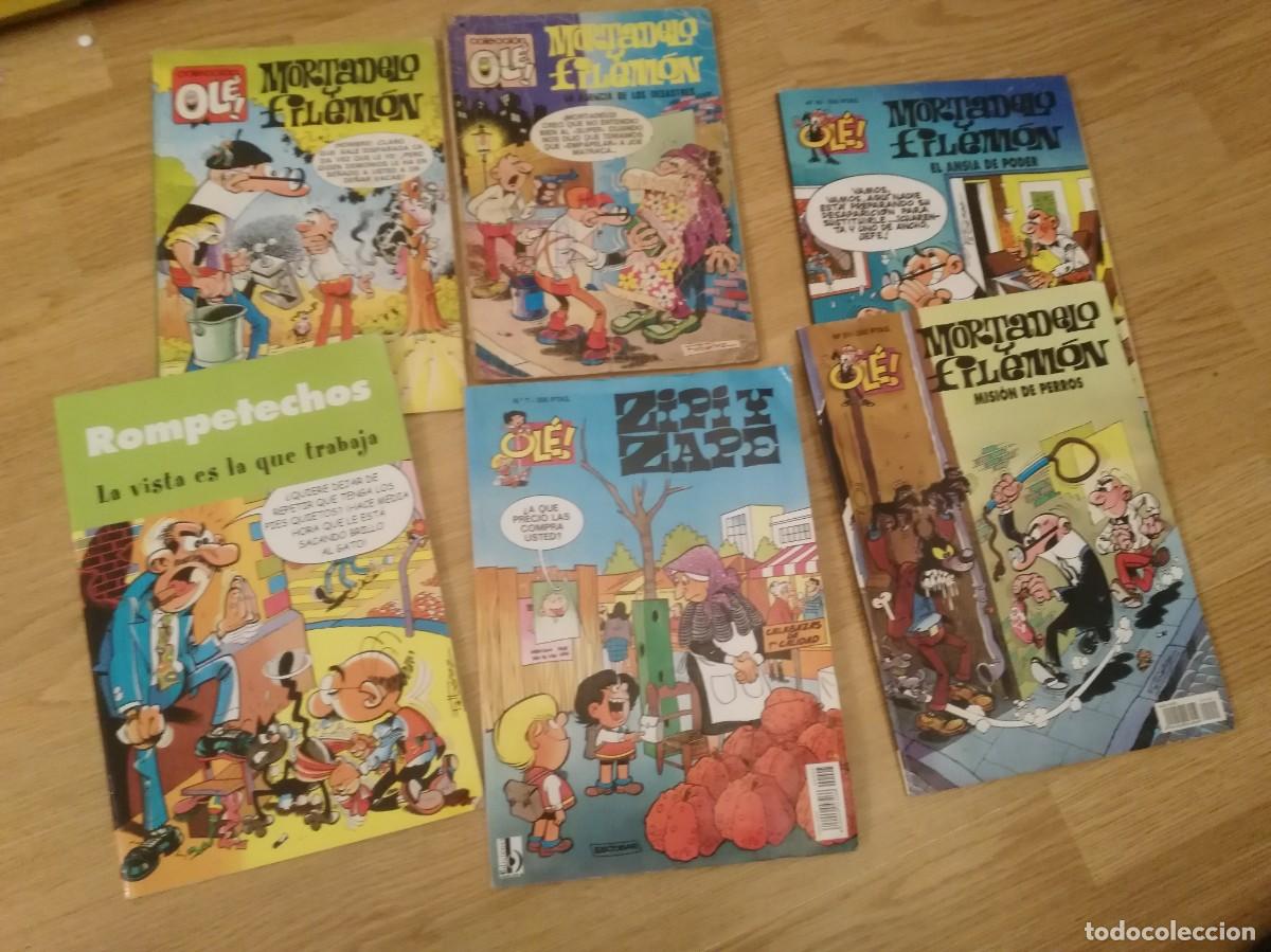 C&oacute;mics: LOTE 6 COMICS - MORTADELO Y FILEMON, ZIPI Y ZAPE, ROMPETECHOS - Foto 1