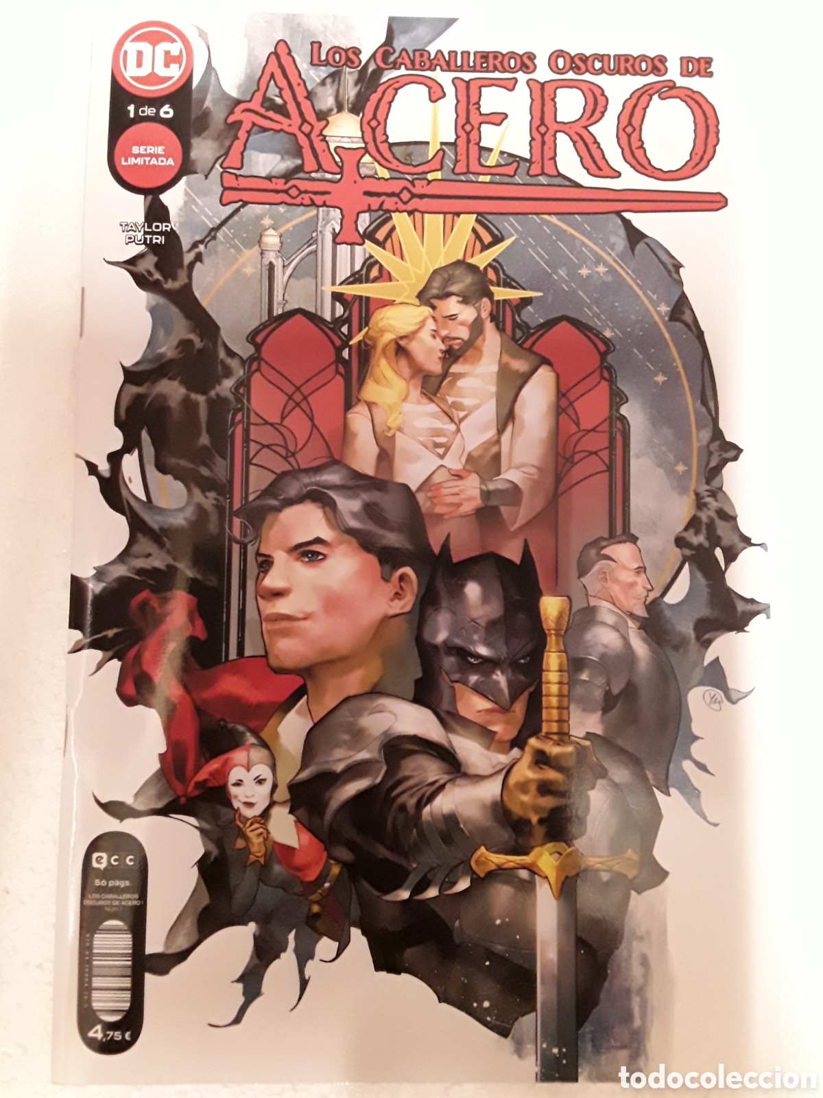 C&oacute;mics: Loa Caballeros oscuros de acero 1 (de 6) (grapa) - Taylor, Putri - ECC c&oacute;mics - Foto 1