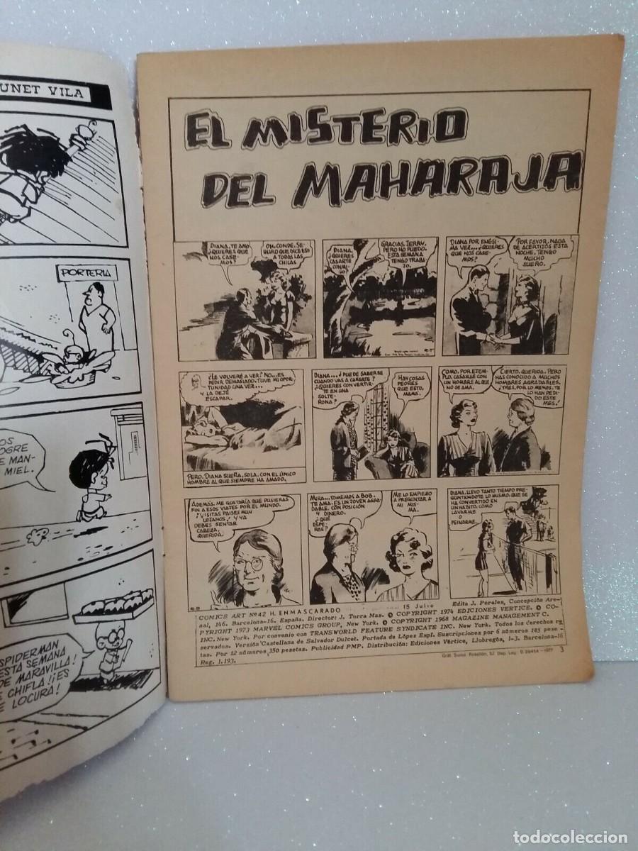 C&oacute;mics: COMIC EL HOMBRE ENMASCARADO N&ordm; 42 - Foto 2