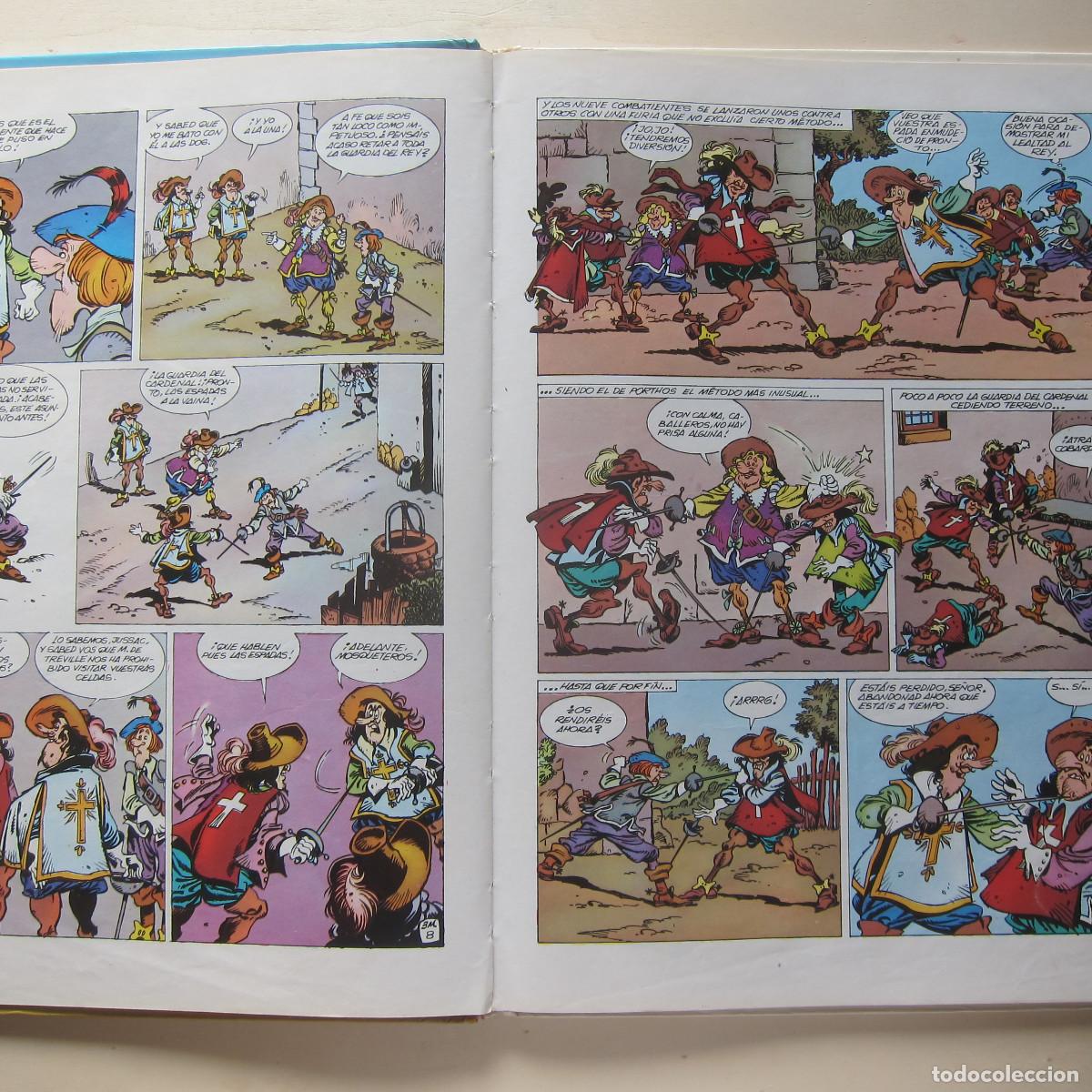 C&oacute;mics: LOS TRES MOSQUETEROS - ALEJANDRO DUMAS (LAROUSSE) COMIC - Foto 3