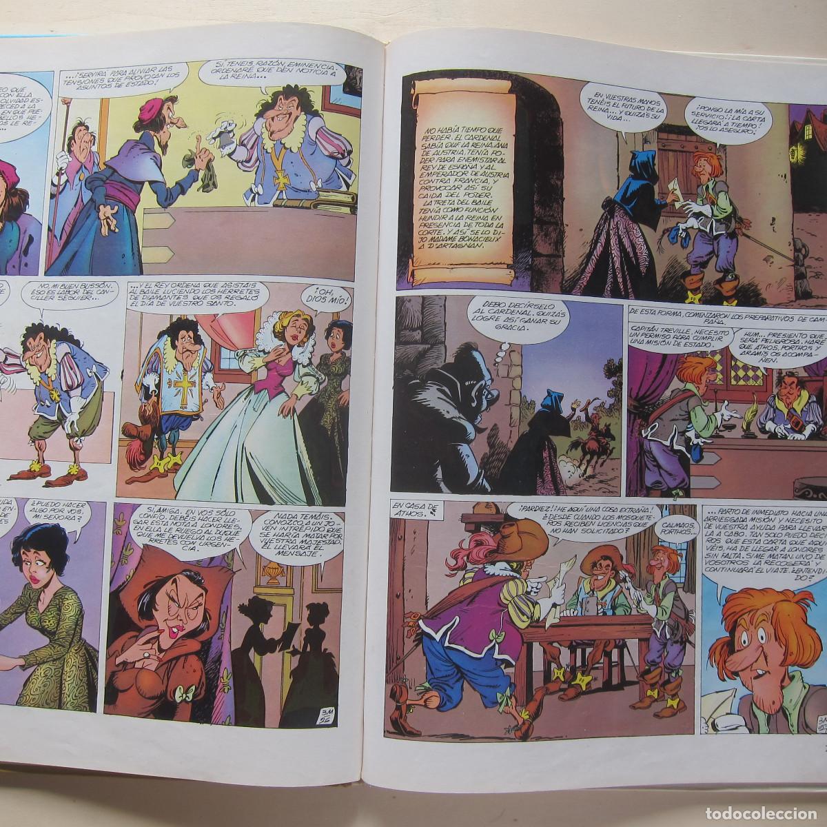 C&oacute;mics: LOS TRES MOSQUETEROS - ALEJANDRO DUMAS (LAROUSSE) COMIC - Foto 4