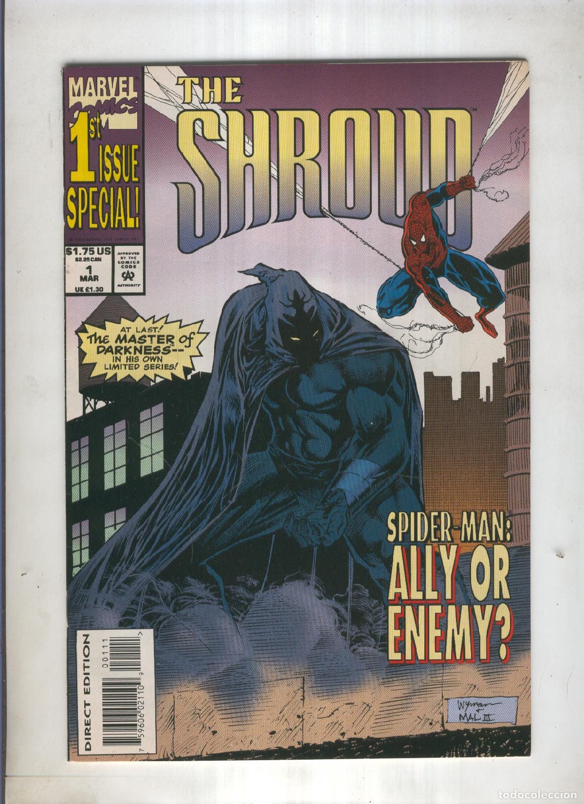 the shroud numero 01: spiderman ally or enemy? - Buy Unclassified antique  comics and tebeos on todocoleccion