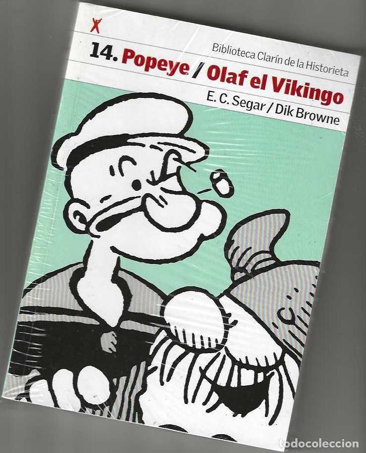 C&oacute;mics: POPEYE / OLAF EL VIKINGO - BIBLIOTECA CLARIN DE LA HISTORIETA - Foto 1