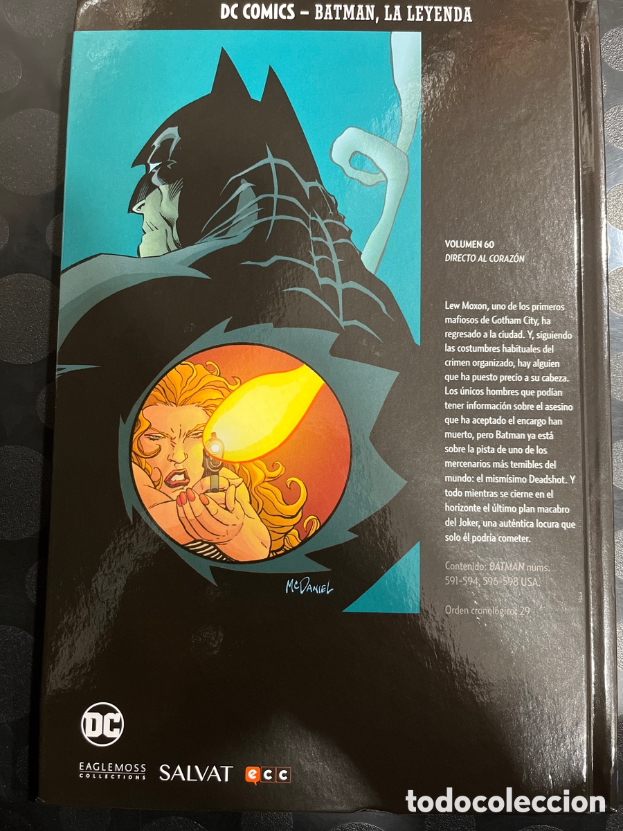 C&oacute;mics: BATMAN LA LEYENDA N.60 DIRECTO AL CORAZ&Oacute;N DC COMICS ECC SALVAT ( 2019/2022 ) - Foto 2