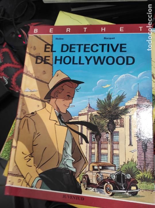 C&oacute;mics: BERTHET N&ordm; 1 EL DETECTIVE DE HOLLYWOOD RIVI&Egrave;RE BOCQUET EDITORIAL JUVENTUD