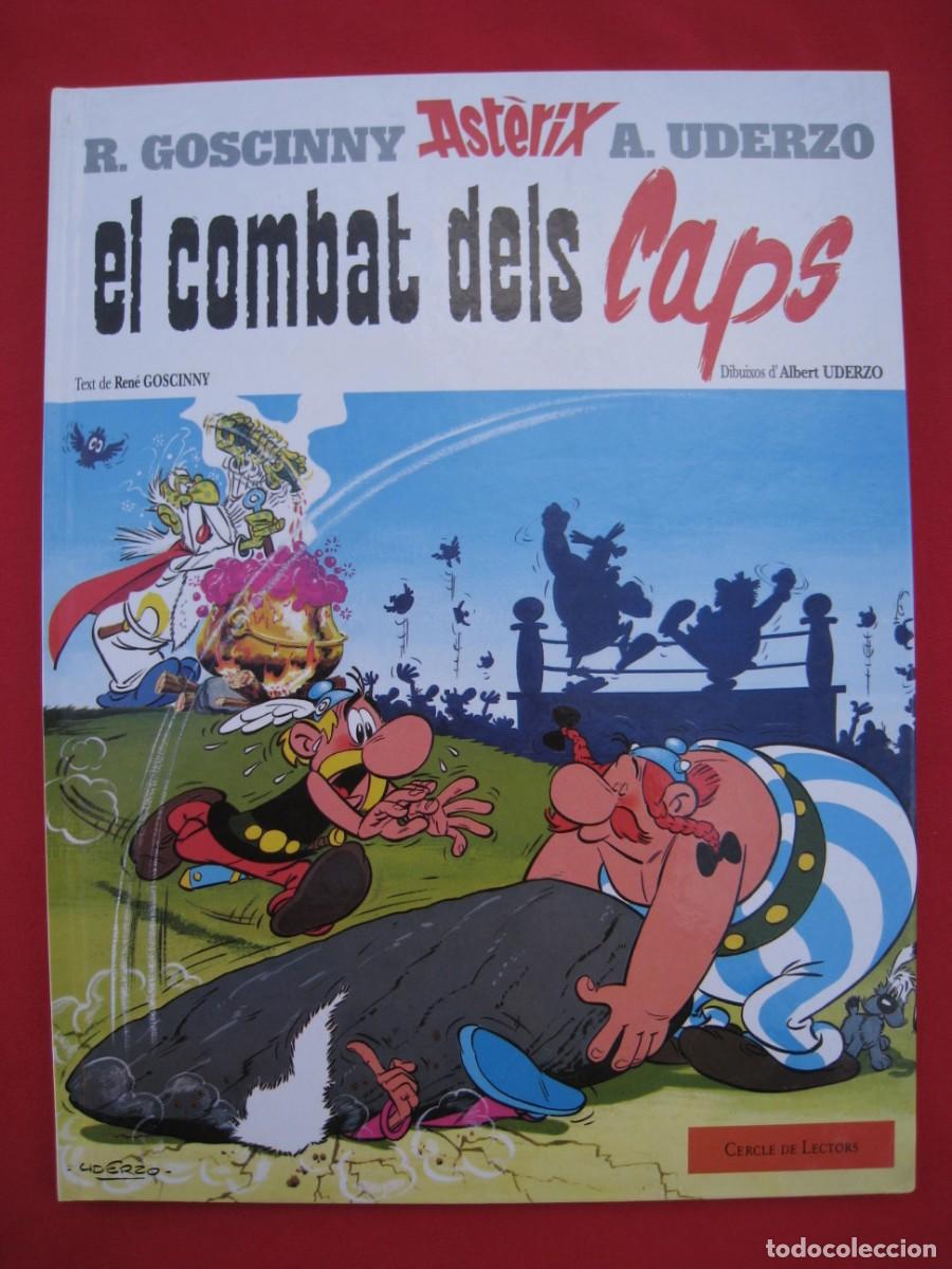 C&oacute;mics: ASTERIX - EL COMBAT DELS CAPS - N&ordm; 7 - CIRCULO DE LECTORES - 1999 - EN CATALAN. - Foto 1