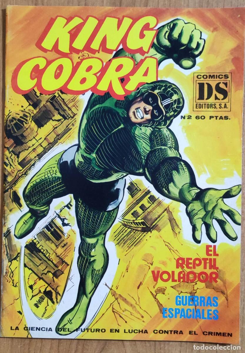 C&oacute;mics: KING COBRA N&ordm;2 EL REPTIL VOLADOR - DS COMICS 1981. - Foto 1