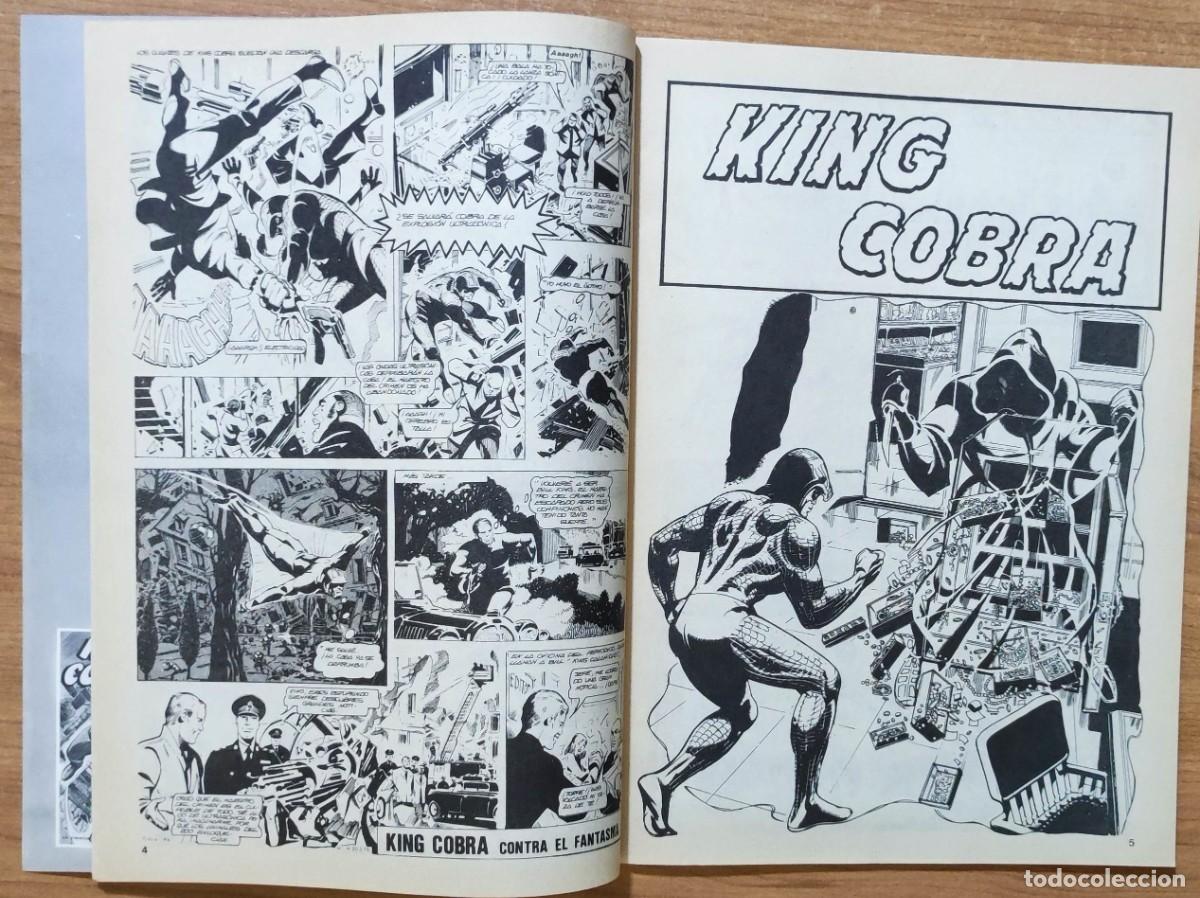 C&oacute;mics: KING COBRA N&ordm;2 EL REPTIL VOLADOR - DS COMICS 1981. - Foto 5