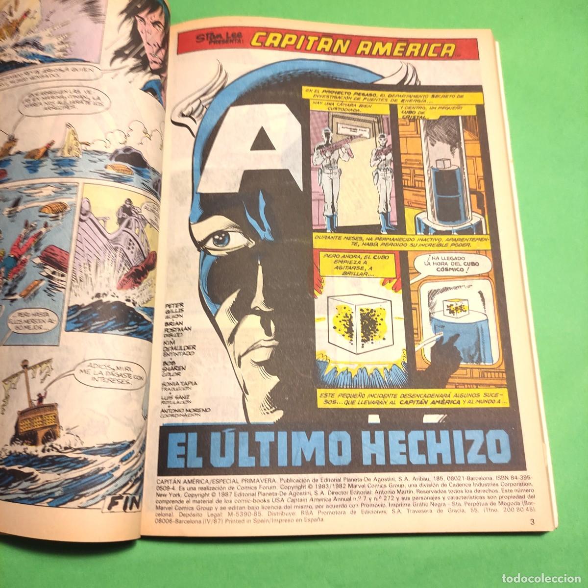C&oacute;mics: CONAN * EL CAPITAN AMERICA*BALA CA&Ntilde;ON* D.EXTRA&Ntilde;O*SPIDERMAN. . TOMO - Foto 4