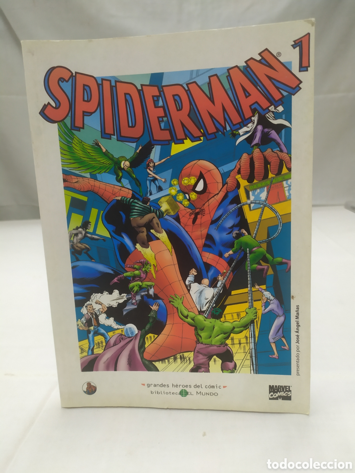 C&oacute;mics: Spiderman. Biblioteca el Mundo, n&uacute;mero 1. - Foto 1