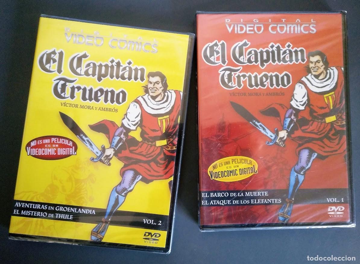 C&oacute;mics: El Capit&aacute;n Trueno. Video c&oacute;mics. Precintados. 2004. - Foto 1