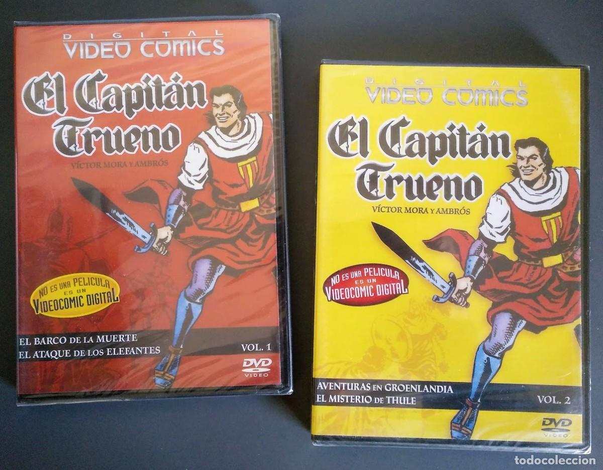 C&oacute;mics: El Capit&aacute;n Trueno. Video c&oacute;mics. Precintados. 2004. - Foto 2